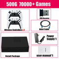 Retro Video Game Console R3 PRO Batocera System 500GB 3865U 70000+Games For Wii PS2 PSP Saturn GameCube N64 Wireless handle