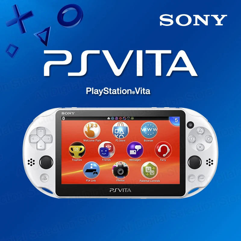 Sony PSV 2000 (PSVita 2000) Original Ultra-Thin Touchscreen Portable Handheld Game Console | Christmas Gift Idea Christmas gift
