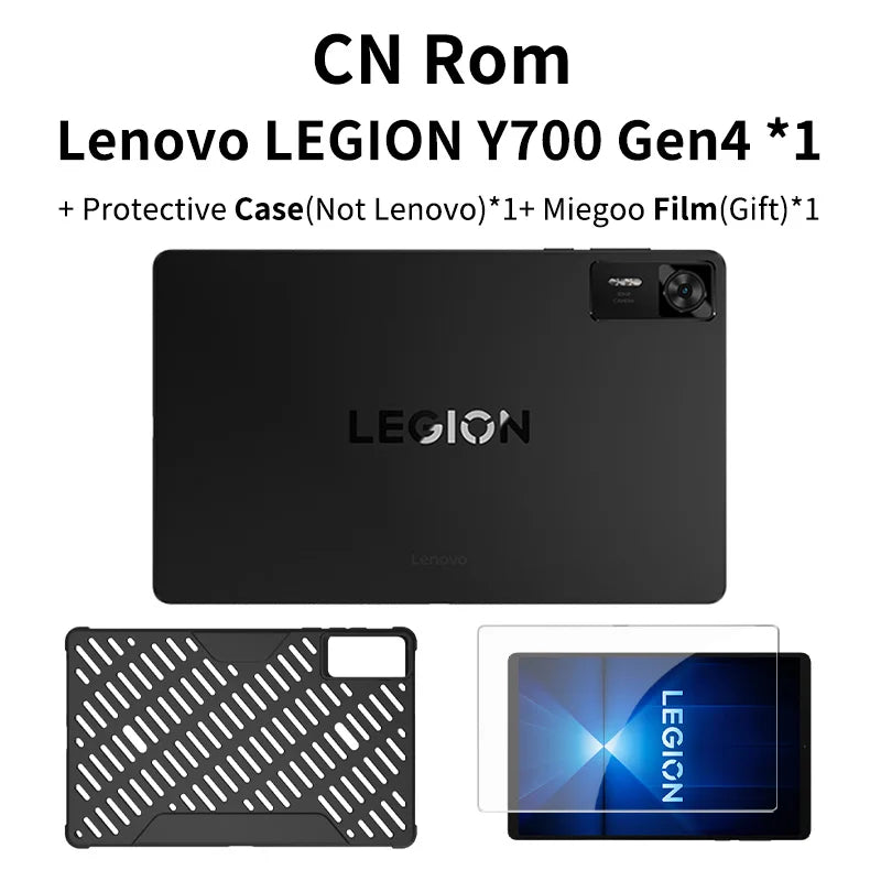 Lenovo tablet PC LEGION Y700 4th LCD Screen 3040*1904 3K 68W Fast Charge Snapdragon 8 Ultra Edition 7600mAh Battery 8.8-inch